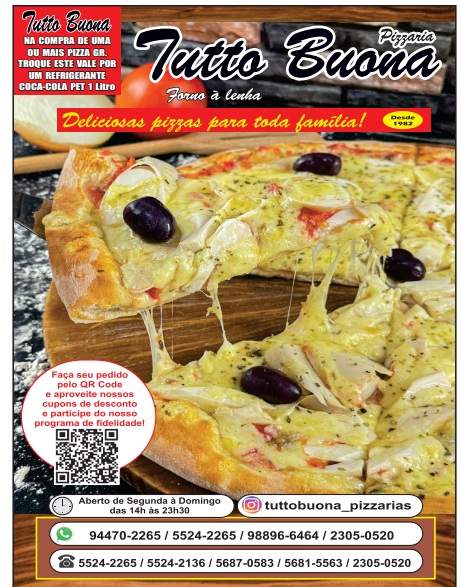 Deliciosas Pizzas - Pizzaria Tutto Buona