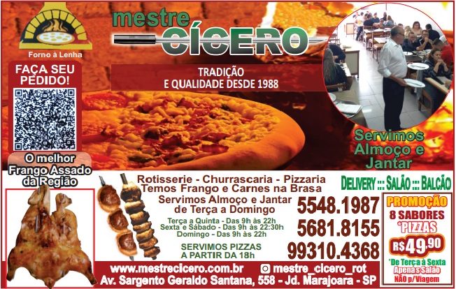 Mestre Cícero - Churrascaria Rotisserie e Pizzaria