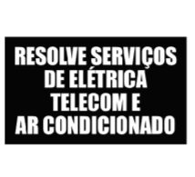 Resolve Serviços de elétrica, telecom e Ar condicionado