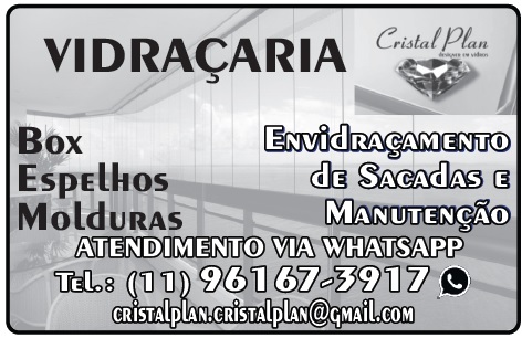 Vidraçaria Cristal Plan - Box Espelhos e Molduras