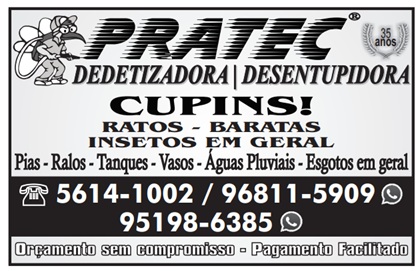 PRATEC Dedetizadora e Desentupidora