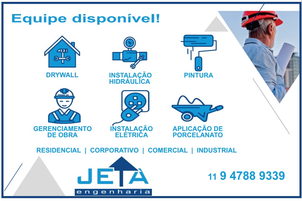 Engenharia JETA - residencial, corporativa, comercial ou industrial