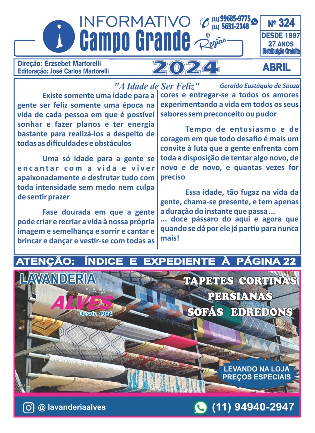 Revista de Bairro Abril de 2024