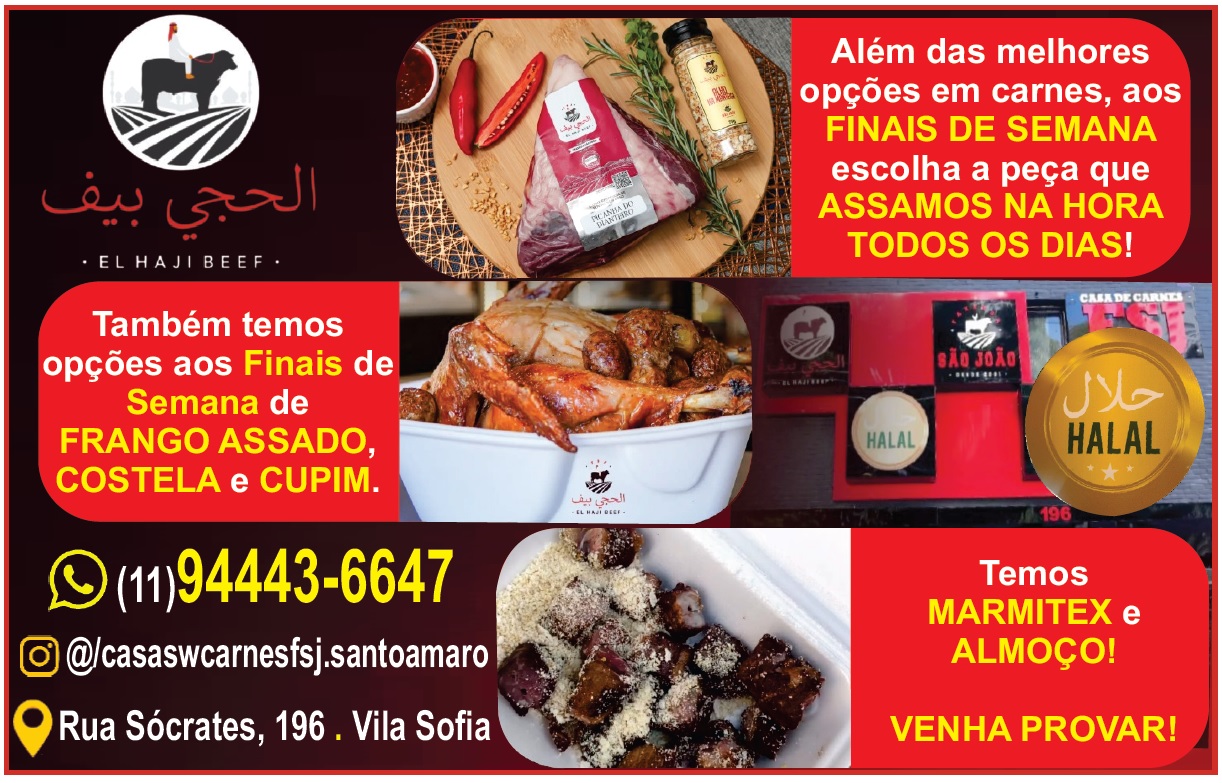 Casa de Carnes FSJ - El Haji Beef Santo Amaro