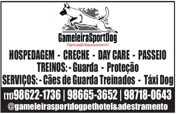 Treinamento, Hospedagem e Cuidados Para Seu Cão - Gameleira Sport Dog