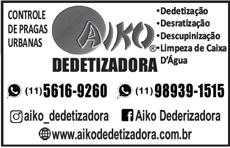 Dedetizadora Aiko