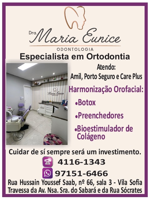 Odontologia Dra. Maria Eunice