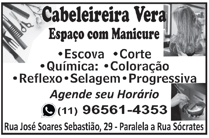 Cabeleireira Vera Cabeleireira Vera - Realce sua Beleza: Especialista em Corte, Química e Escova - Coloração, Reflexo, Selagem e Progressiva em Cabelos