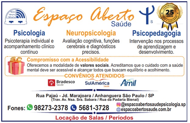 Espaço Aberto Saúde Psicologia